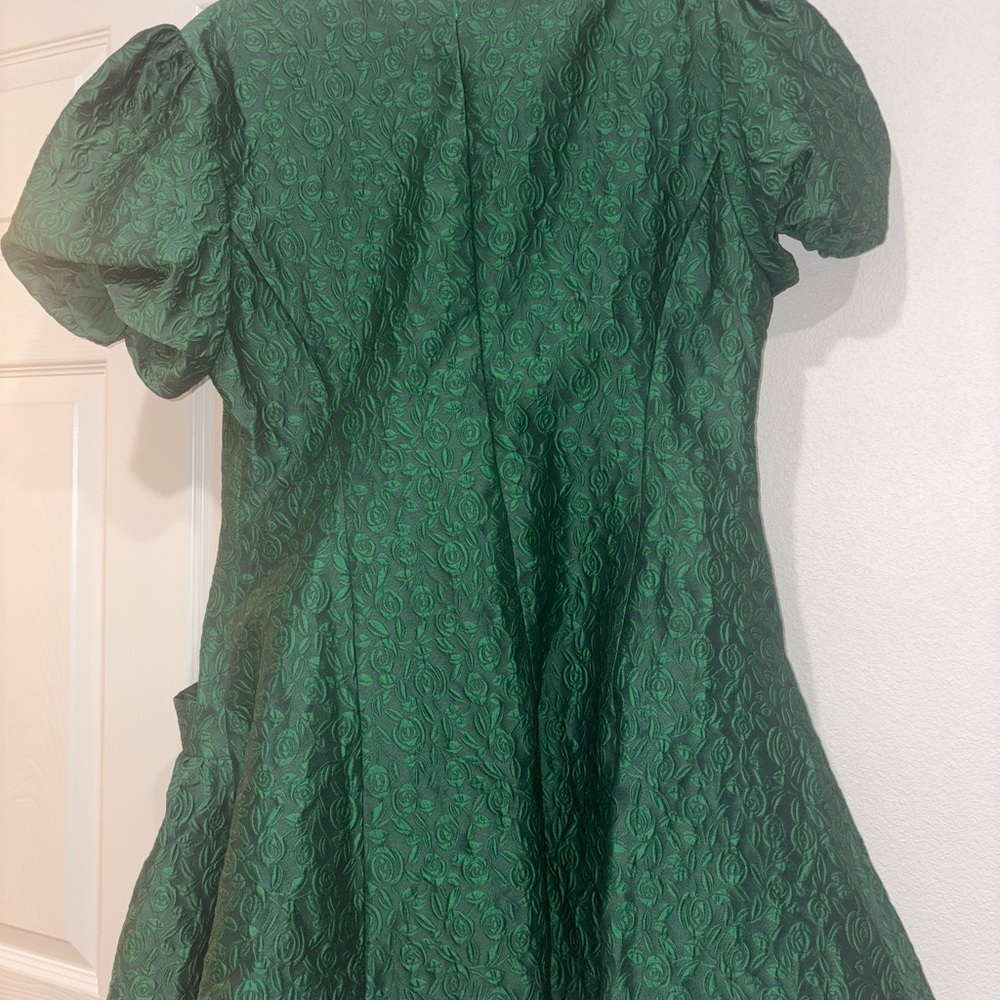 Sister Jane Textured Green Dress - Picture 3 of 5